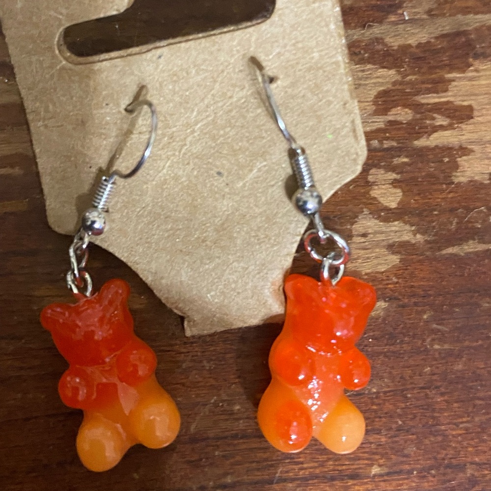 Gummy bear earrings